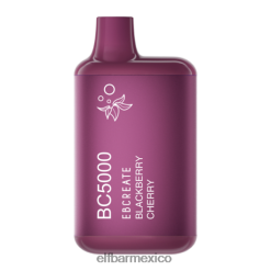ELFBAR blackberry cherry ebcreate bc5000 edición térmica consumidor - 50 mg - individual TJ80TR66