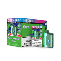 Geek Bar Pulse 2 Edición Hubba 25K/15K Caladas 16 ml 0.8Ω Malla Doble - Durazno Blanco Hubba, 5%